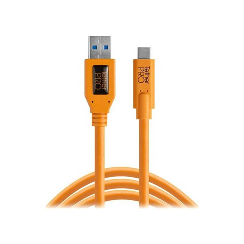 TETHERTOOLS RALLONGE USB3/USB-C 4,6M ORANGE