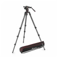 MANFROTTO MVK608CTALL NITROTECH 608 + TREPIED FLUIDE CARBONE