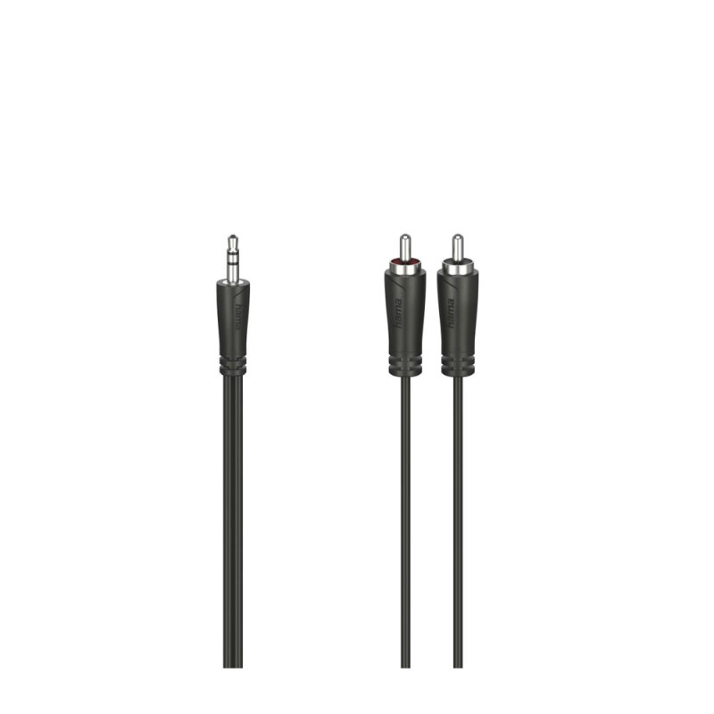 HAMA CABLE 2RCA MALE/JACK 3,5M 1,5M