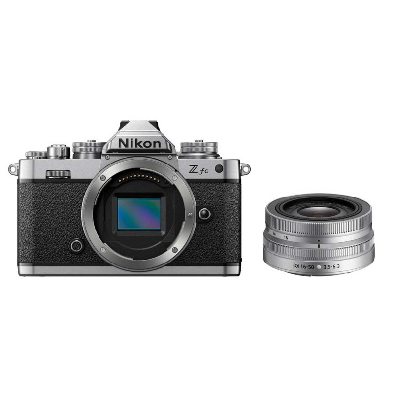 NIKON Zfc + Z DX 16-50 mm f/3,5-6,3 VR Silver