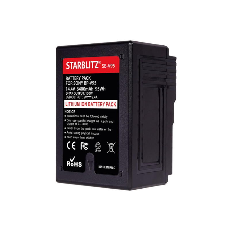 STARBLITZ Batterie compatible Sony BP-V95