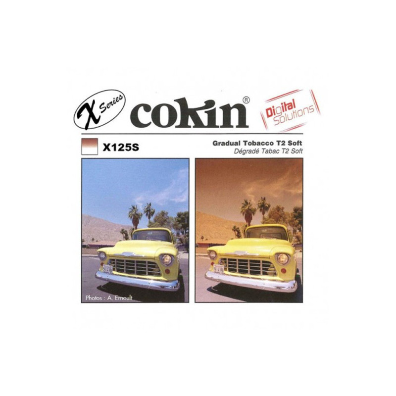 COKIN X125S Filtre Dégradé Tabac T2 SOFT X