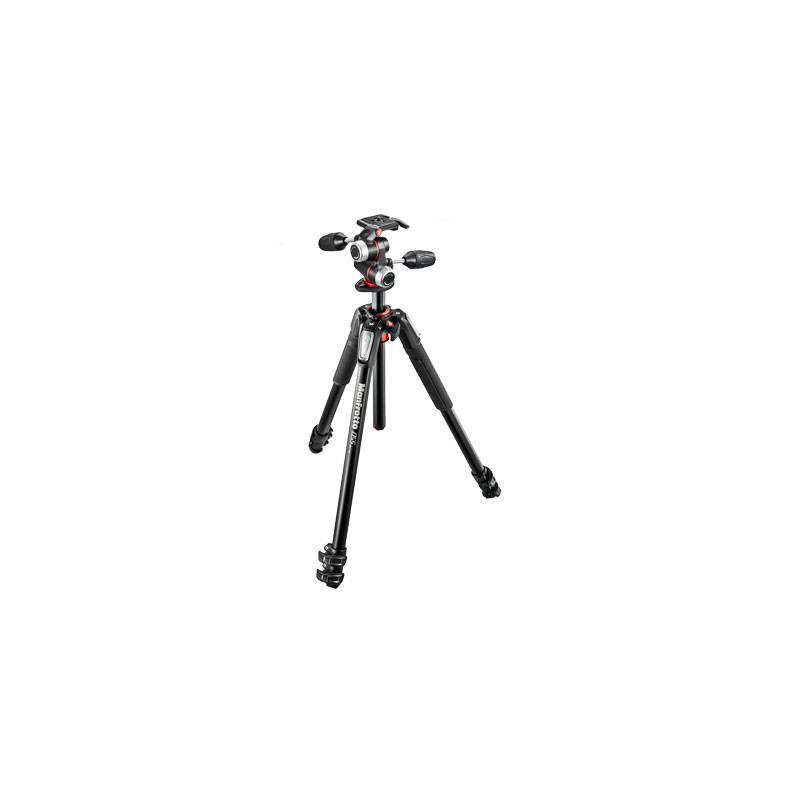 MANFROTTO MK055XPRO3-3W ALU 3 SECTIONS + ROTULE 3D MHXPRO-3W