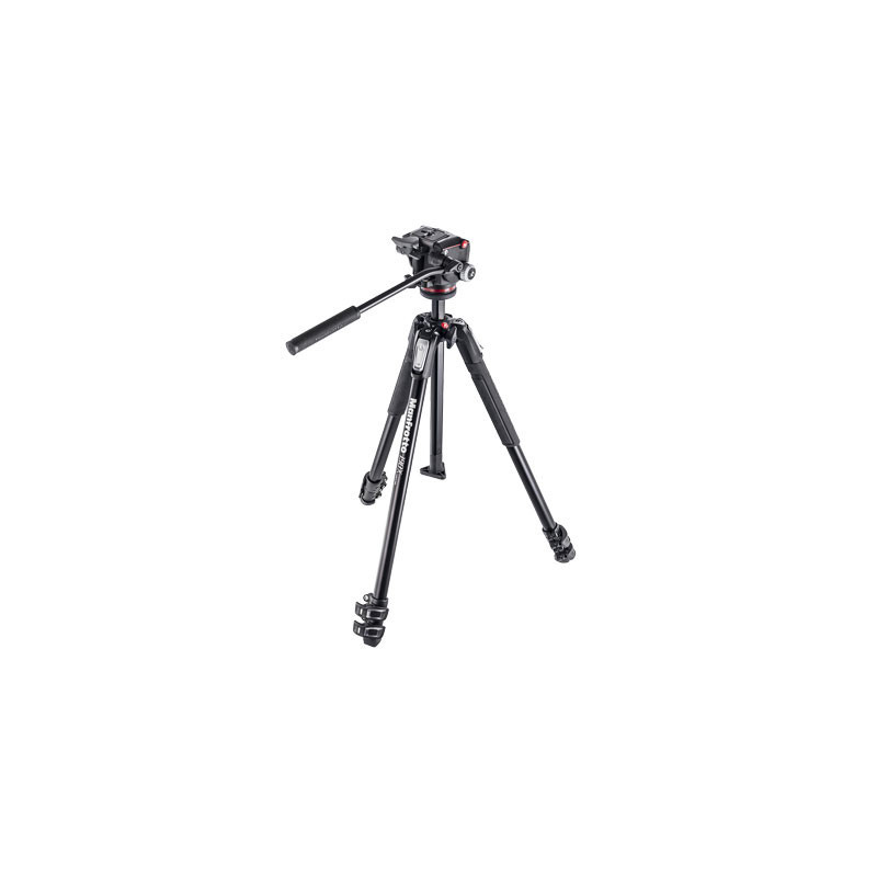 MANFROTTO MK190X3-2W TREPIED 190 ALUMINIUM 3 SECTIONS + ROTULE 2D MHXPRO-2W