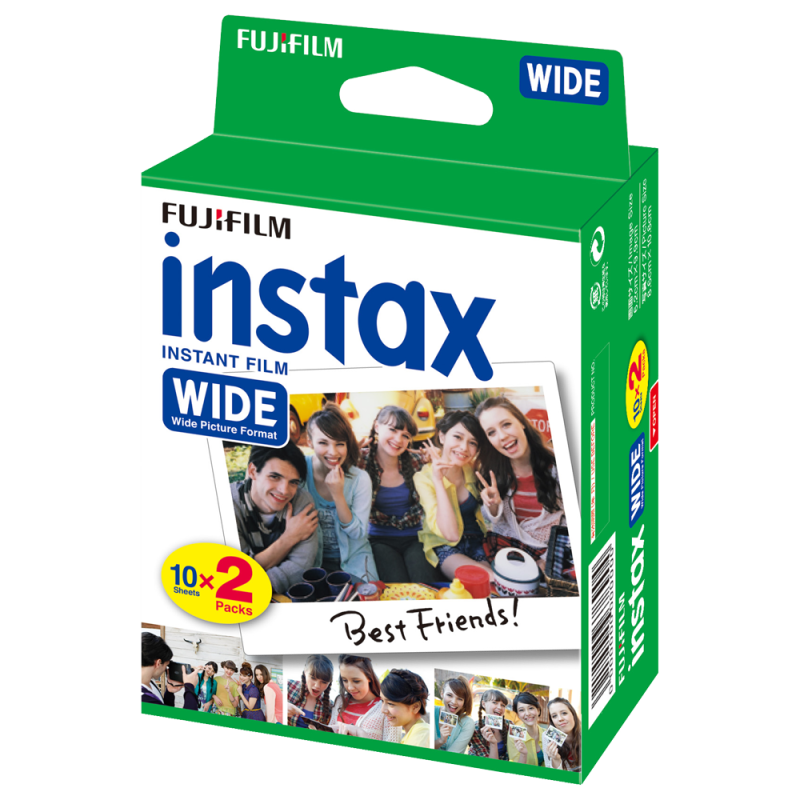 FUJIFILM Film Instax Wide Bipack (2x10 Poses)