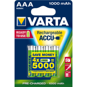 Pile rechargeable LR03 AAA (x4) Varta